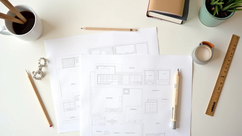 Overhead diagram showing traffic flow paths through a living room with furniture positioned to create clear walkways