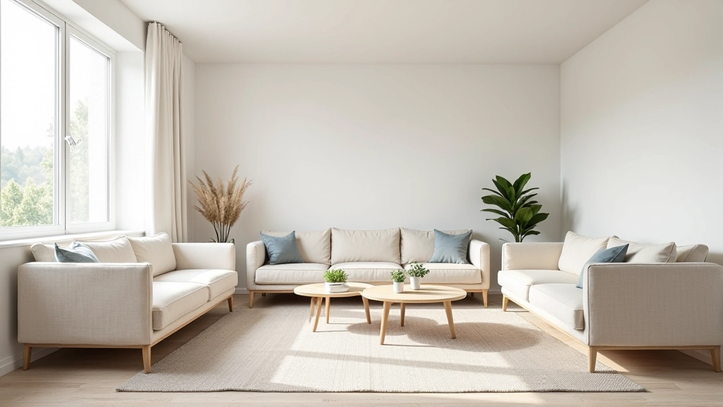 Furniture rearrangement creating better room flow